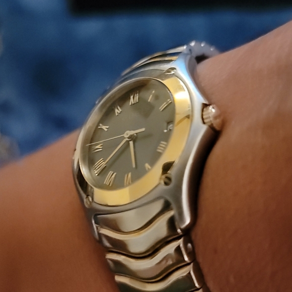 EBEL Classic Wave watch 18k gold&stainless steel main image 9